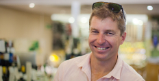 Matt Sutherland at the old Uncorked