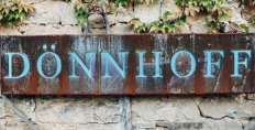 Donnhoff winery sign, Nahe
