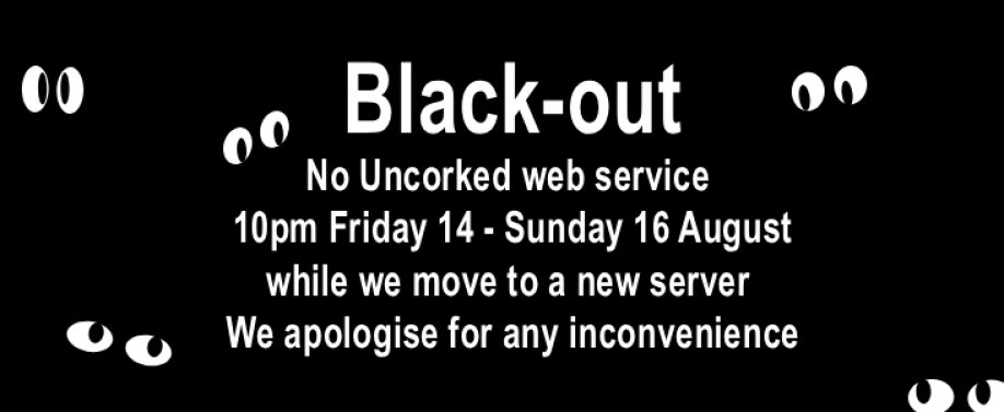 Black out this weekend