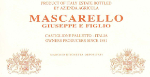 Giuseppe Mascarello label