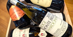 Mature bottles in the shop